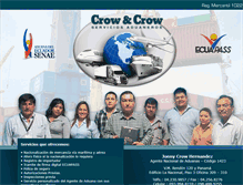 Tablet Screenshot of crowycrow.com